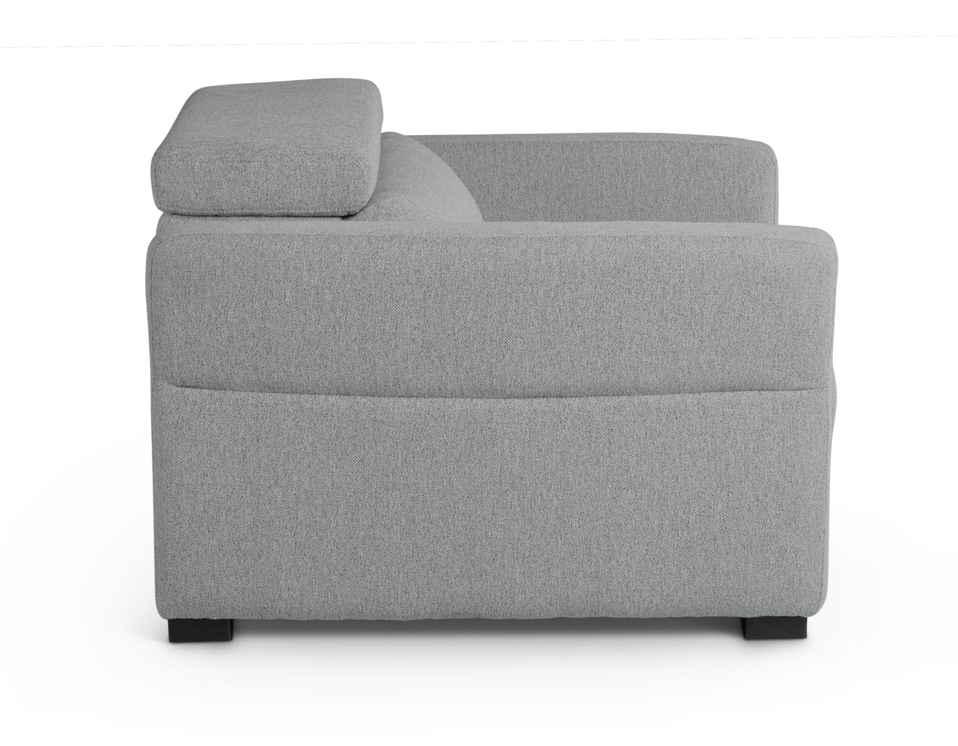 Isla - Dual Power Recliner - Dark Gray - Hornell Furniture Outlet