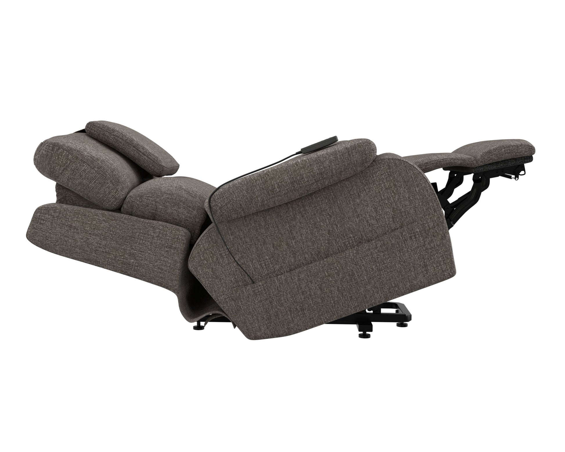 Snoozer - Power Lift Power Headrest Lay Flat Recliner With CR3 Heat / Massage / Zero Gravity - Hornell Furniture Outlet