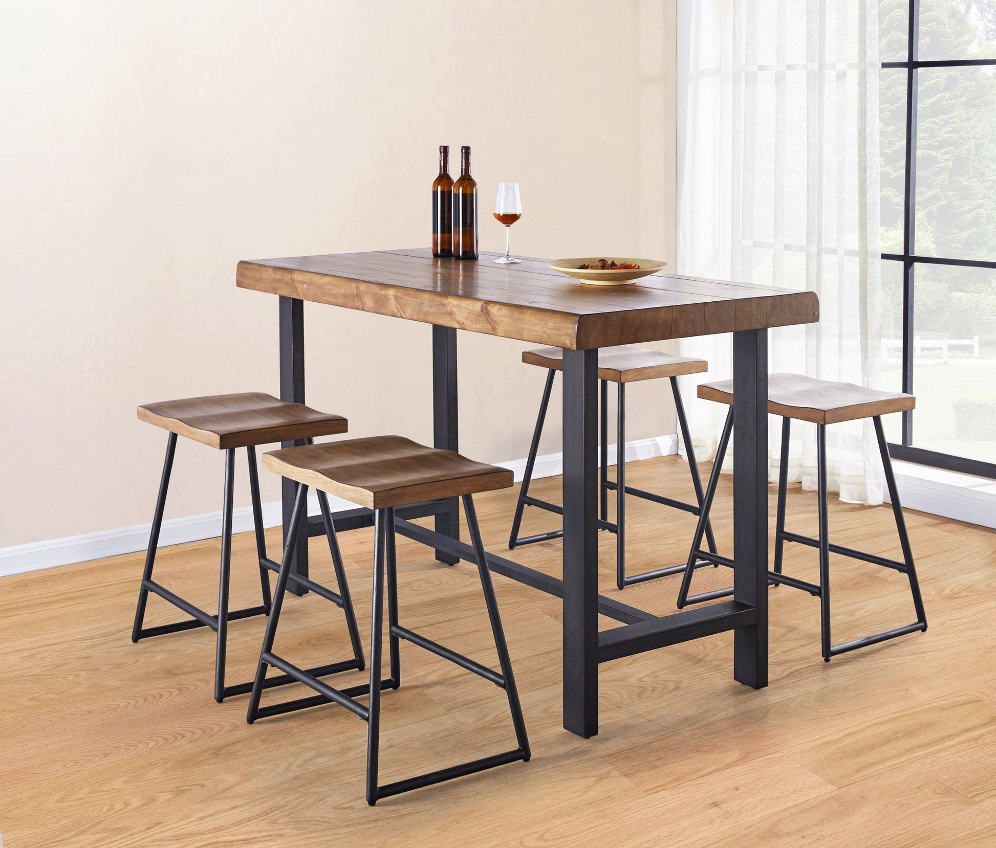 Landon - Counter Height Set - Hornell Furniture Outlet