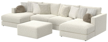 Ritzy - Modular Sofa And Included Cocktail Ottoman - Hornell Furniture Outlet