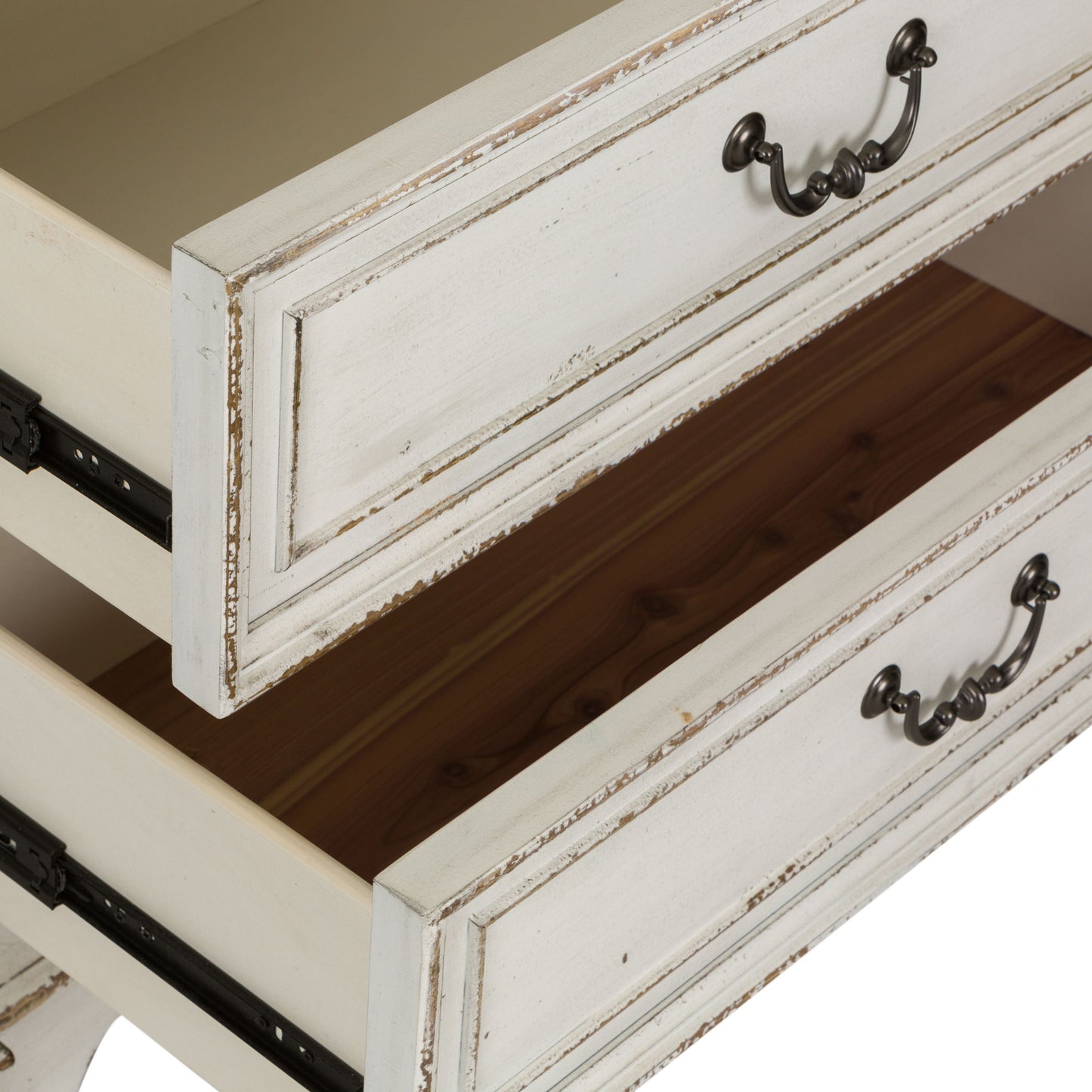 Abbey Park - 5 Drawer Chest - White - Hornell Furniture Outlet
