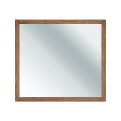Century Modern - Landscape Mirror - Light Brown - Hornell Furniture Outlet