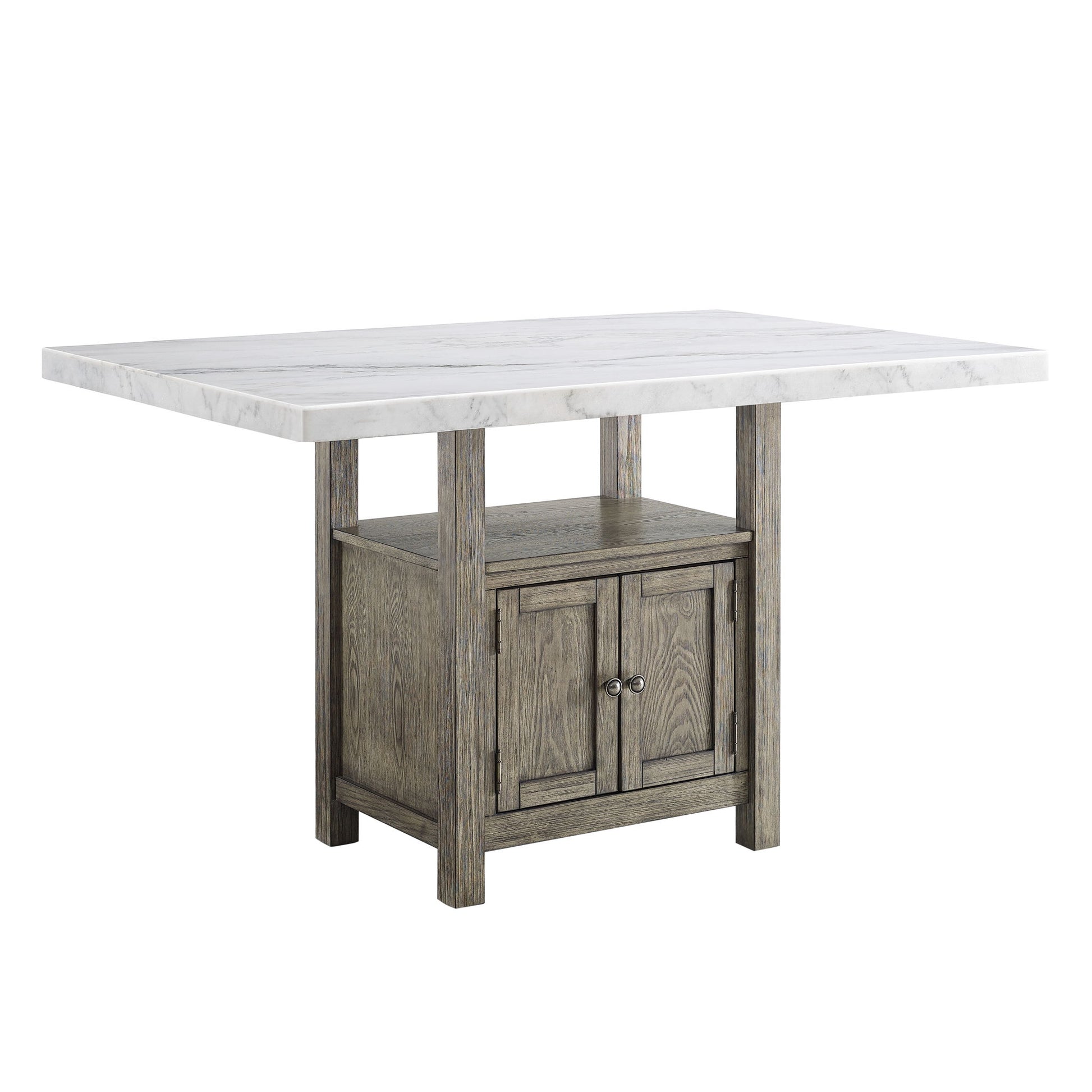Grayson - Counter Height Dining Table - Dark Gray - Hornell Furniture Outlet
