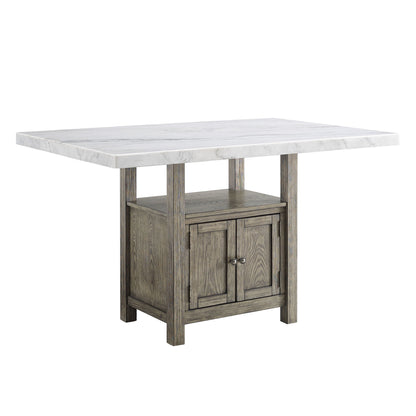 Grayson - Counter Height Dining Table - Dark Gray - Hornell Furniture Outlet