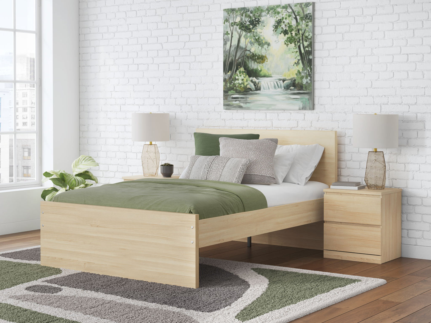 Onita - Panel Platform Bed - Hornell Furniture Outlet