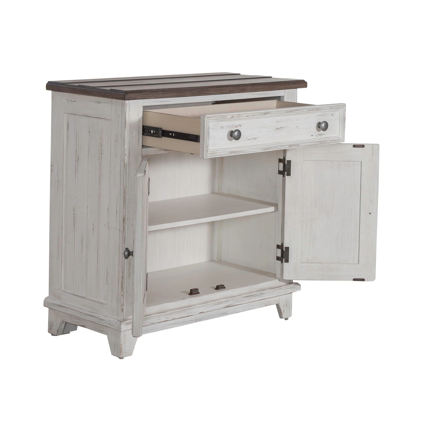 River Place - Accent Cabinet - White - Hornell Furniture Outlet