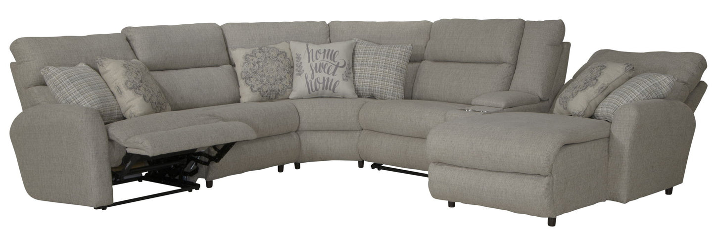 McPherson - Reclining Sectional - Hornell Furniture Outlet