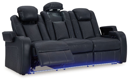Fyne - dyme - Reclining Living Room Set - Hornell Furniture Outlet