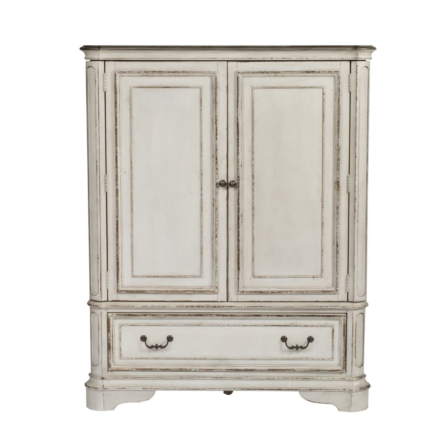 Magnolia Manor - Door Chest - White - Hornell Furniture Outlet