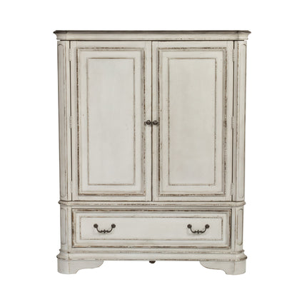 Magnolia Manor - Door Chest - White - Hornell Furniture Outlet