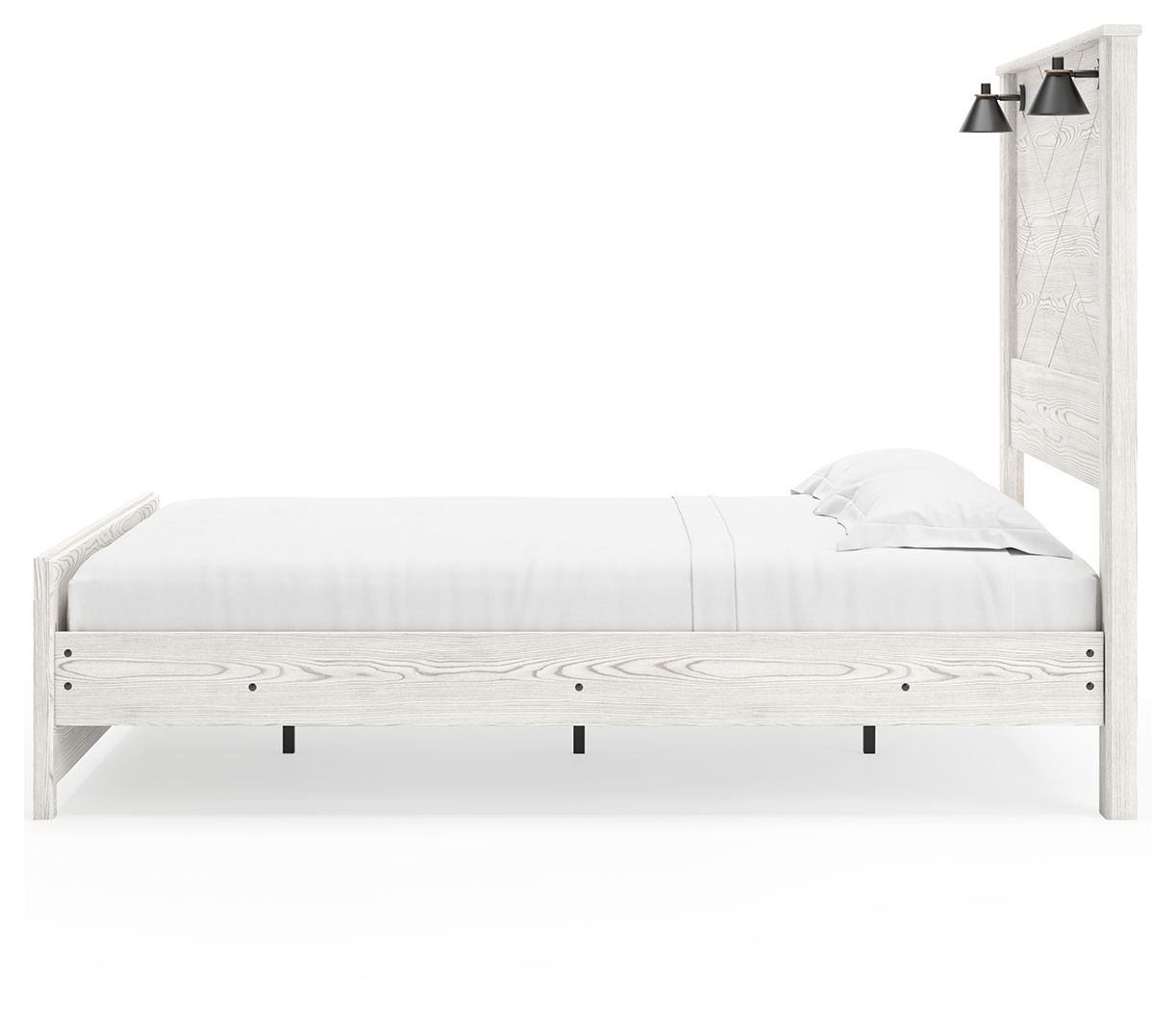 Gerridan - Panel Bed With Sconces - Hornell Furniture Outlet