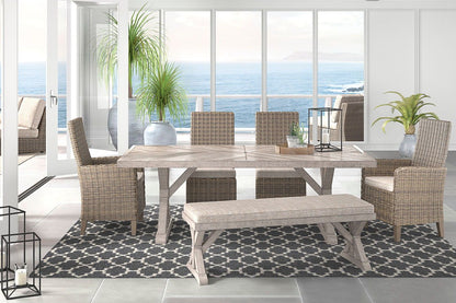 Beachcroft - Outdoor Dining Room Set - Hornell Furniture Outlet