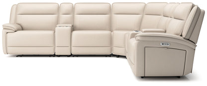 Double Deal - Reclining Sectional - Hornell Furniture Outlet