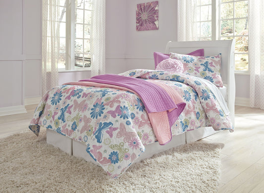 Anarasia - Sleigh Headboard With Bolt On Bed Frame - Hornell Furniture Outlet