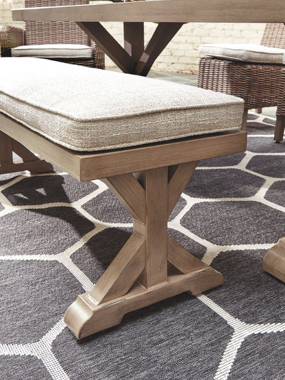 Beachcroft - Bench With Cushion - Hornell Furniture Outlet