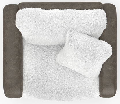 Snowball - Chair & 1/2 - Taupe - Hornell Furniture Outlet