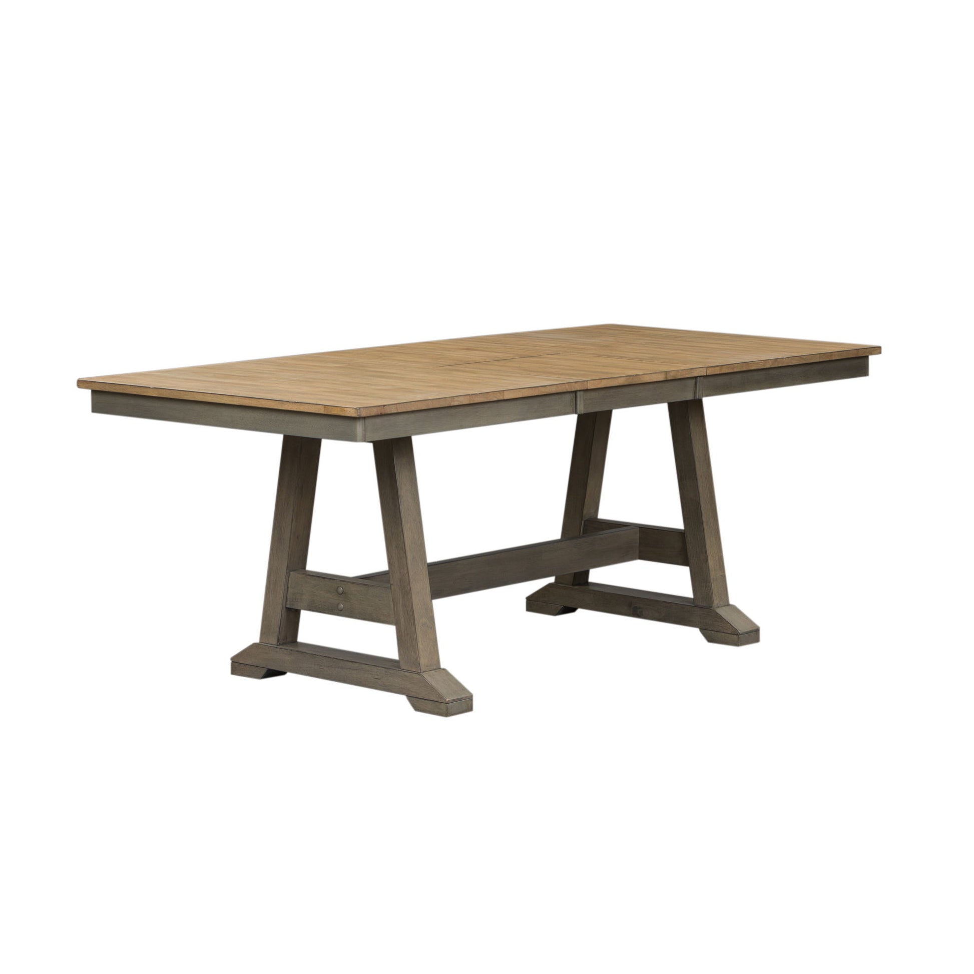 Lindsey Farm - Trestle Table Set - Hornell Furniture Outlet