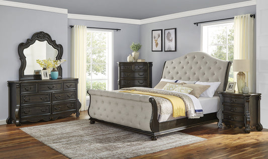 Rhapsody - Nightstand - Dark Brown - Hornell Furniture Outlet