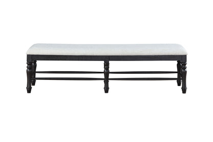 Odessa - Dining Bench - Black - Hornell Furniture Outlet