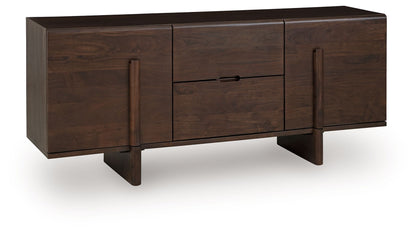 Kydler - Medium Brown - Accent Cabinet - Hornell Furniture Outlet