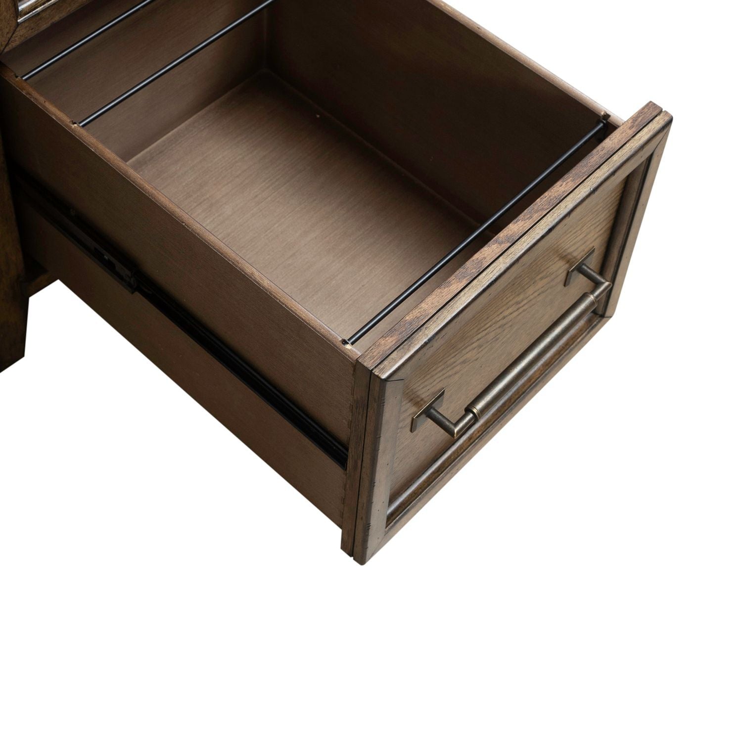 Carolina Park - Jr Executive Desk - Brown - Hornell Furniture Outlet