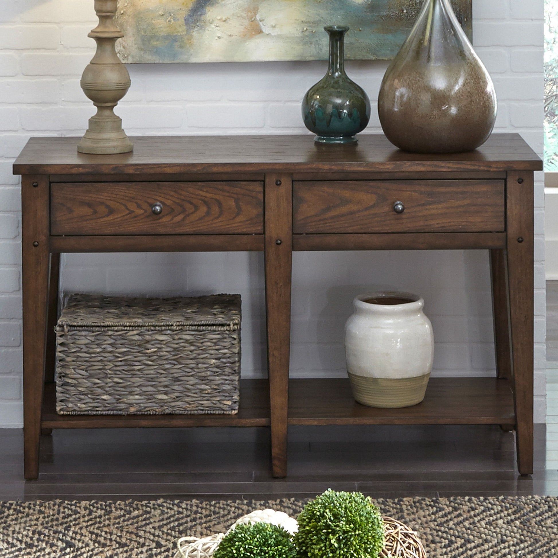 Lake House - Sofa Table - Hornell Furniture Outlet