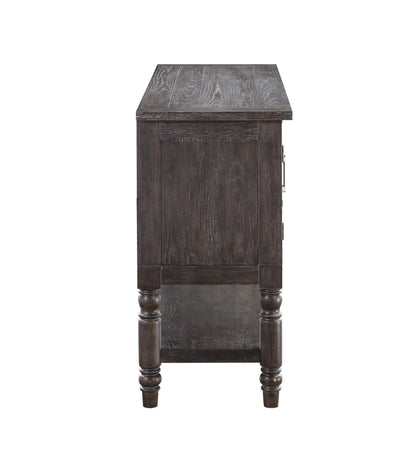 Hutchins - Server - Dark Brown - Hornell Furniture Outlet