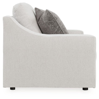 Maitelynn - Chalk - Loveseat - Hornell Furniture Outlet