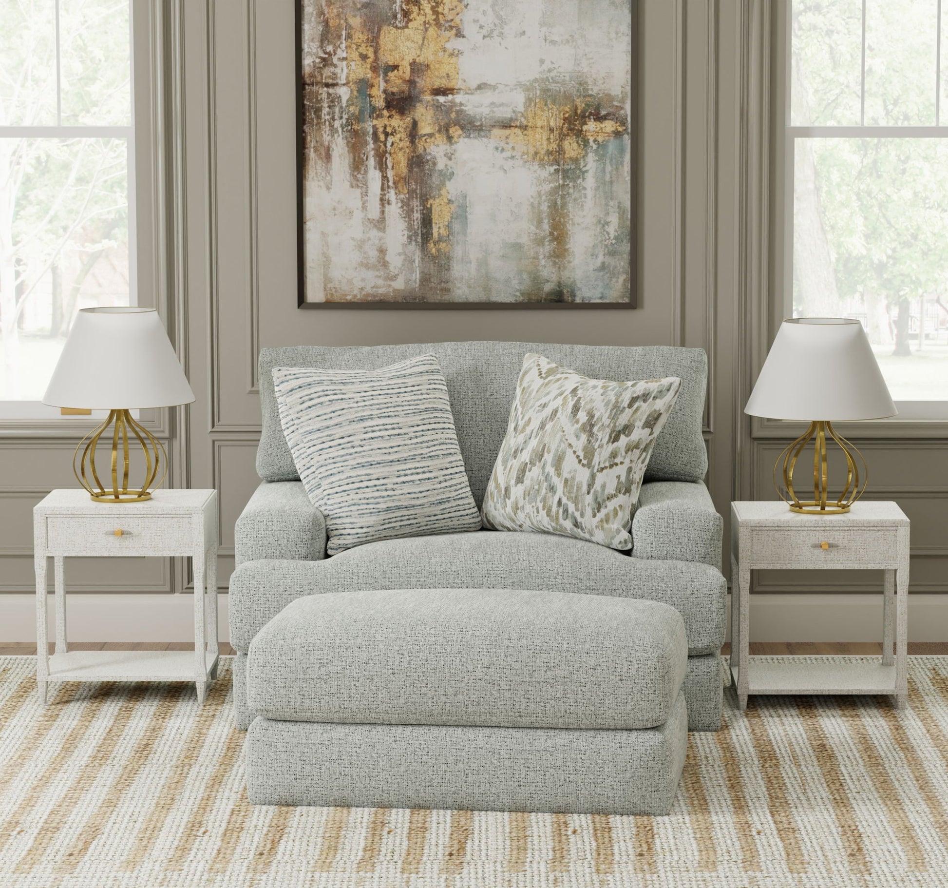 Brett - Chair 1/2 - Hornell Furniture Outlet