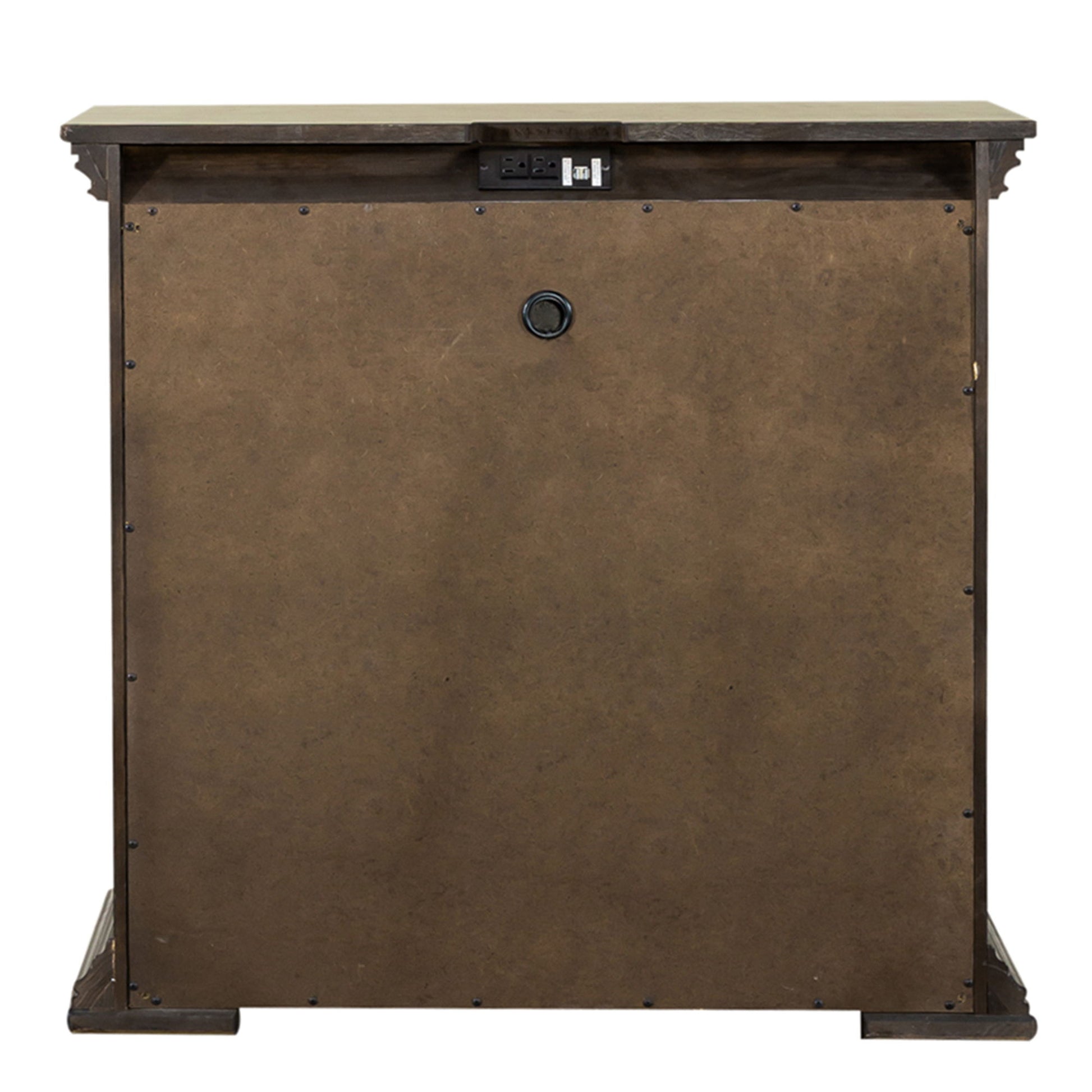 Big Valley - Bedside Chest With Charging Station - Hornell Furniture Outlet