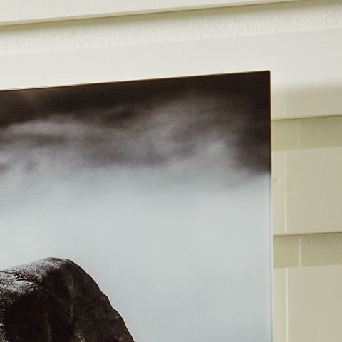 Glinyard - Black / White - Wall Art - Hornell Furniture Outlet