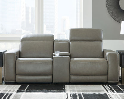 Correze - Power Reclining Sectional - Hornell Furniture Outlet