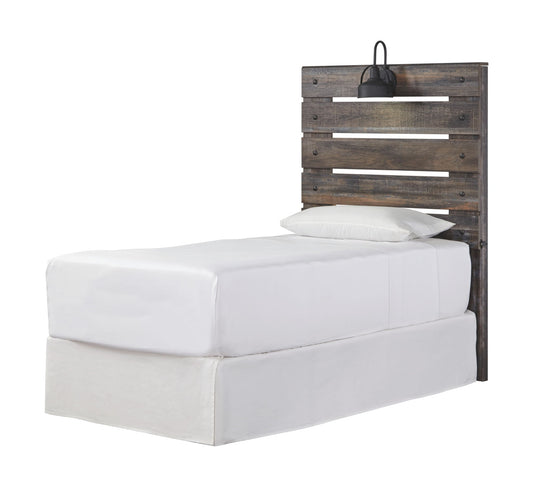 Drystan - Youth Panel Headboard With Bed Frame - Hornell Furniture Outlet
