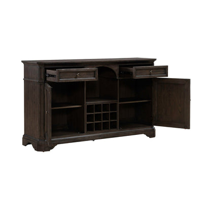 Grant Park - Wine Buffet - Brown - Hornell Furniture Outlet