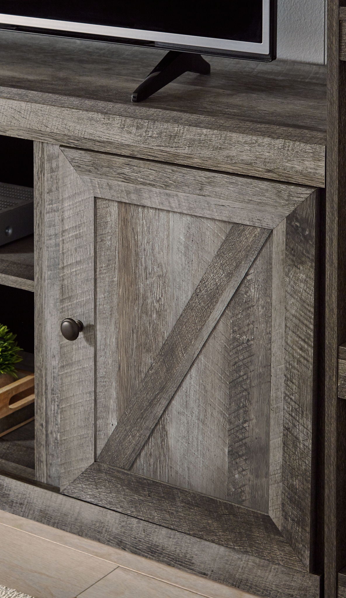 Wynnlow - TV Stand With Fireplace Option - Hornell Furniture Outlet