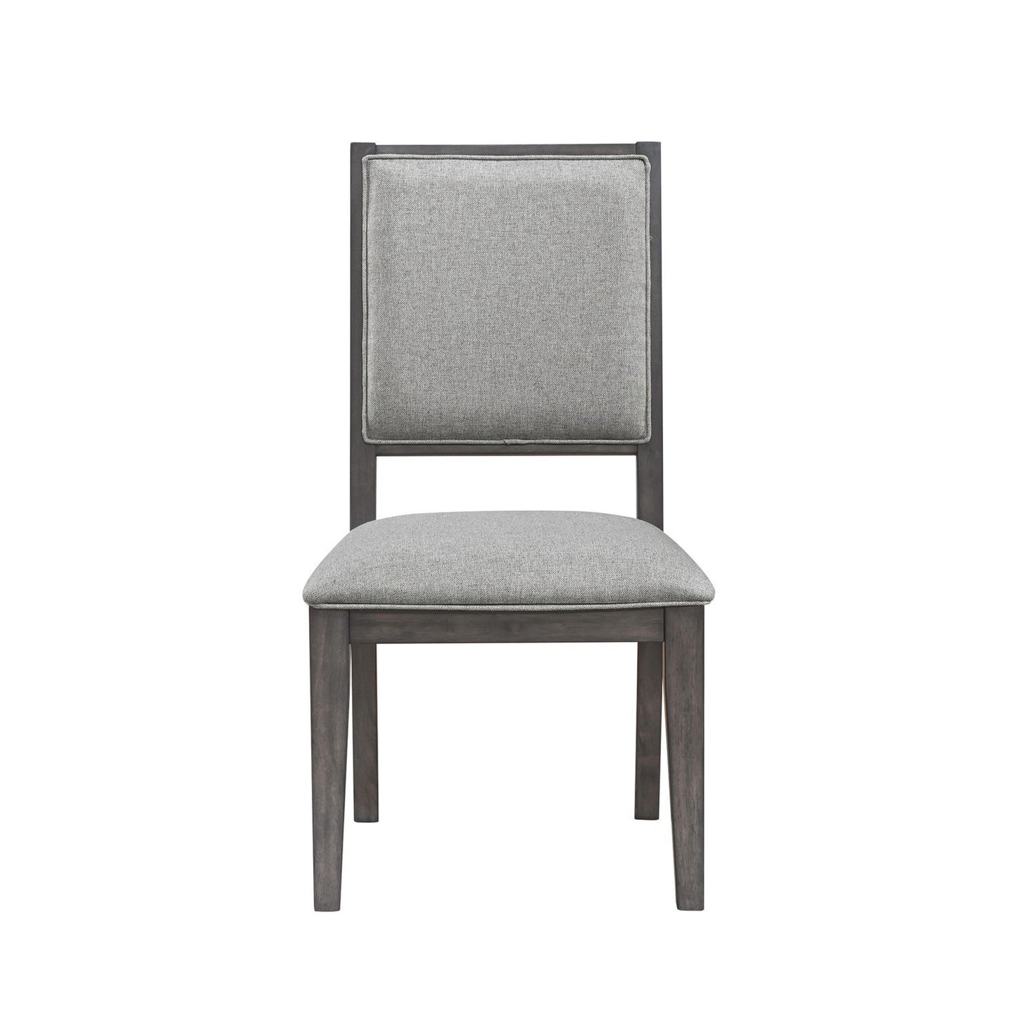 Modern Edge - Upholstered Side Chair (RTA) - Brown - Hornell Furniture Outlet