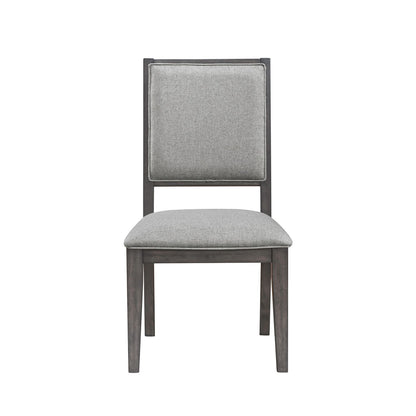 Modern Edge - Upholstered Side Chair (RTA) - Brown - Hornell Furniture Outlet