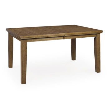 Urbinforte - Light Brown - Dining Room Butterfly Extension Table - Hornell Furniture Outlet