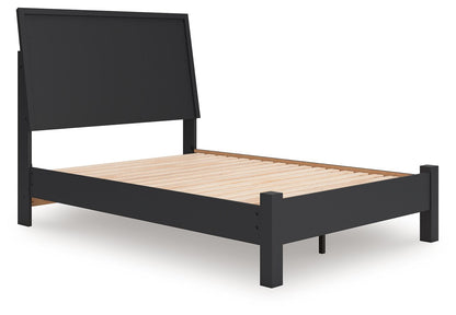 Danziar - Panel Bed With Low Footboard - Hornell Furniture Outlet