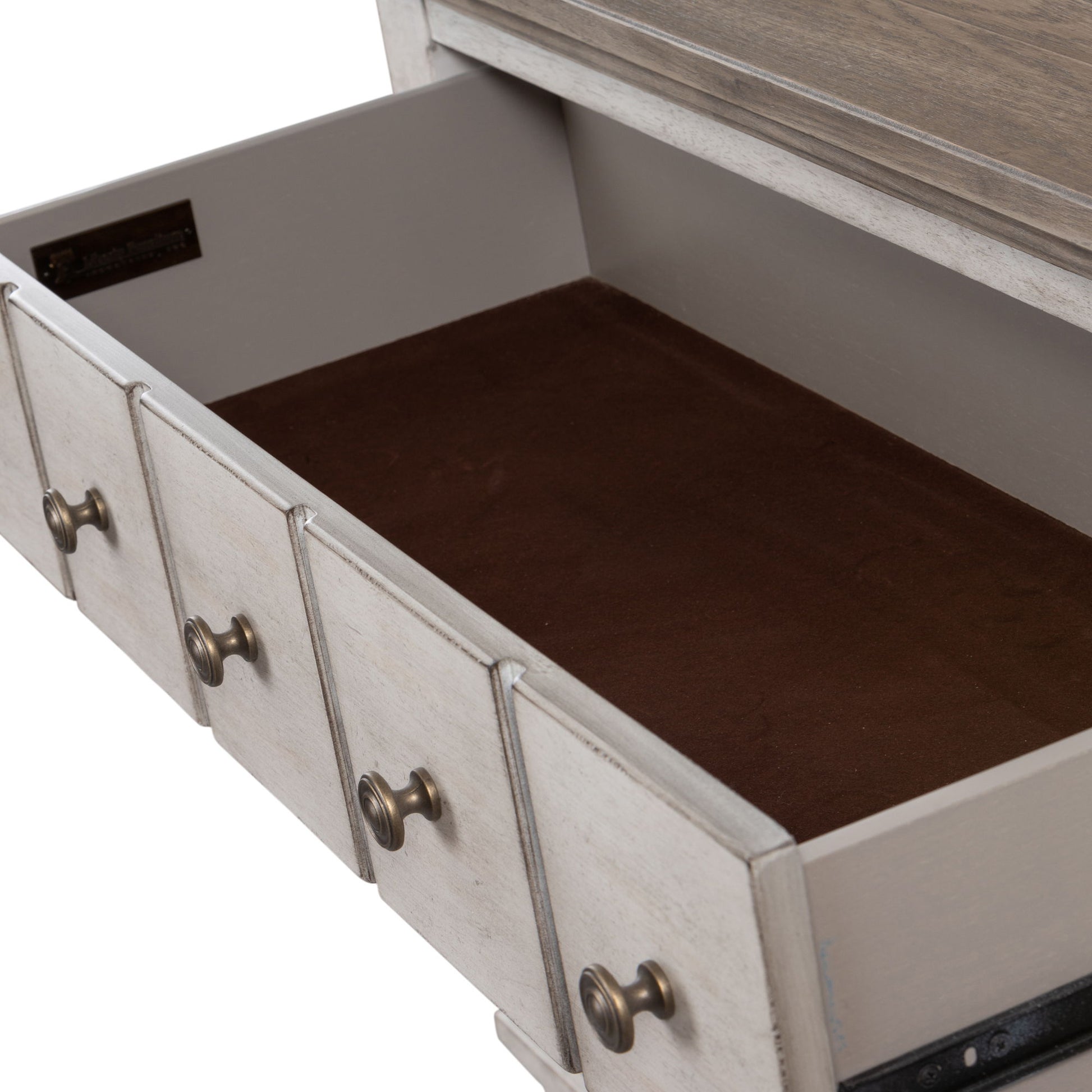 Heartland - 5 Drawer Chest - White - Hornell Furniture Outlet