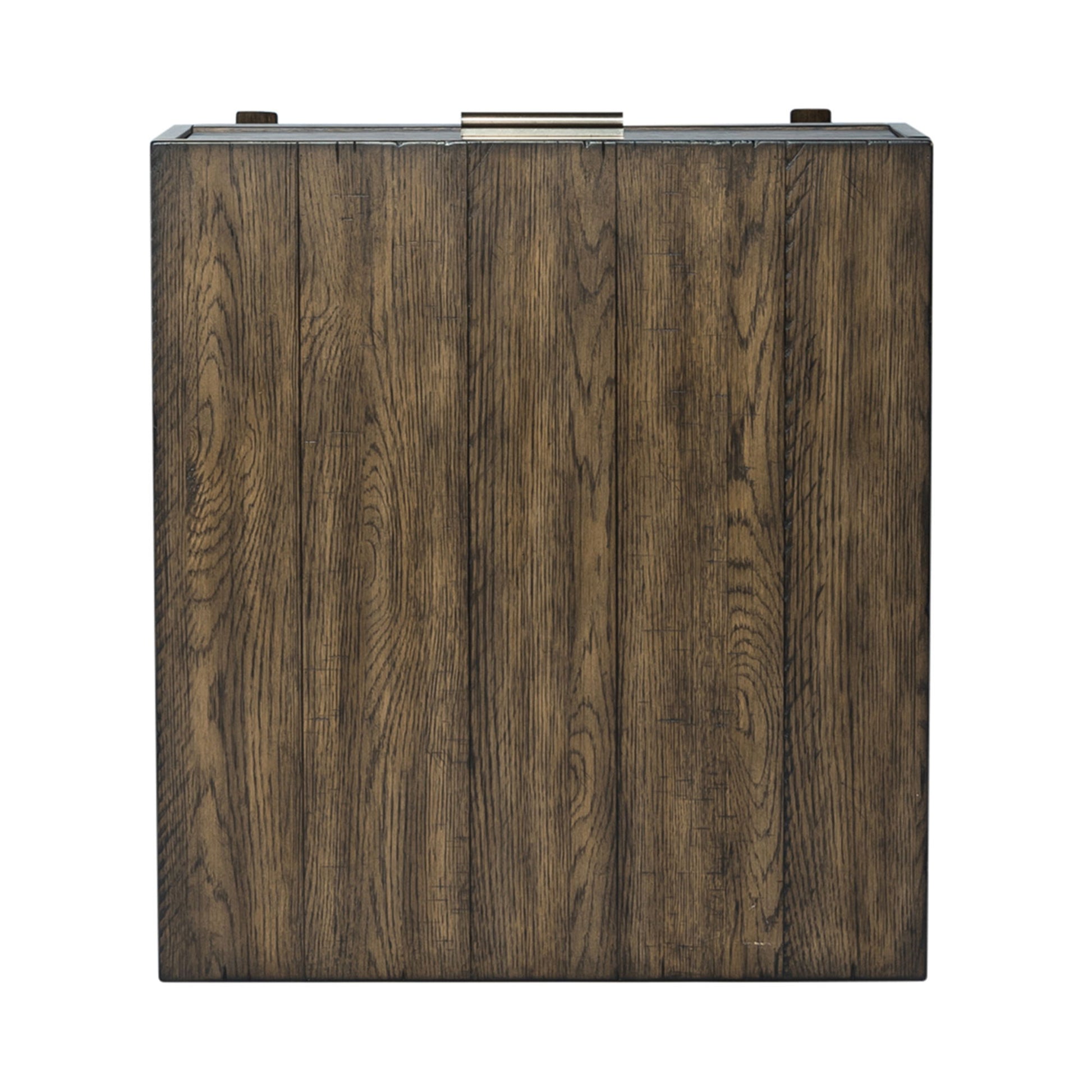 Lennox - Drawer End Table - Dark Brown - Hornell Furniture Outlet