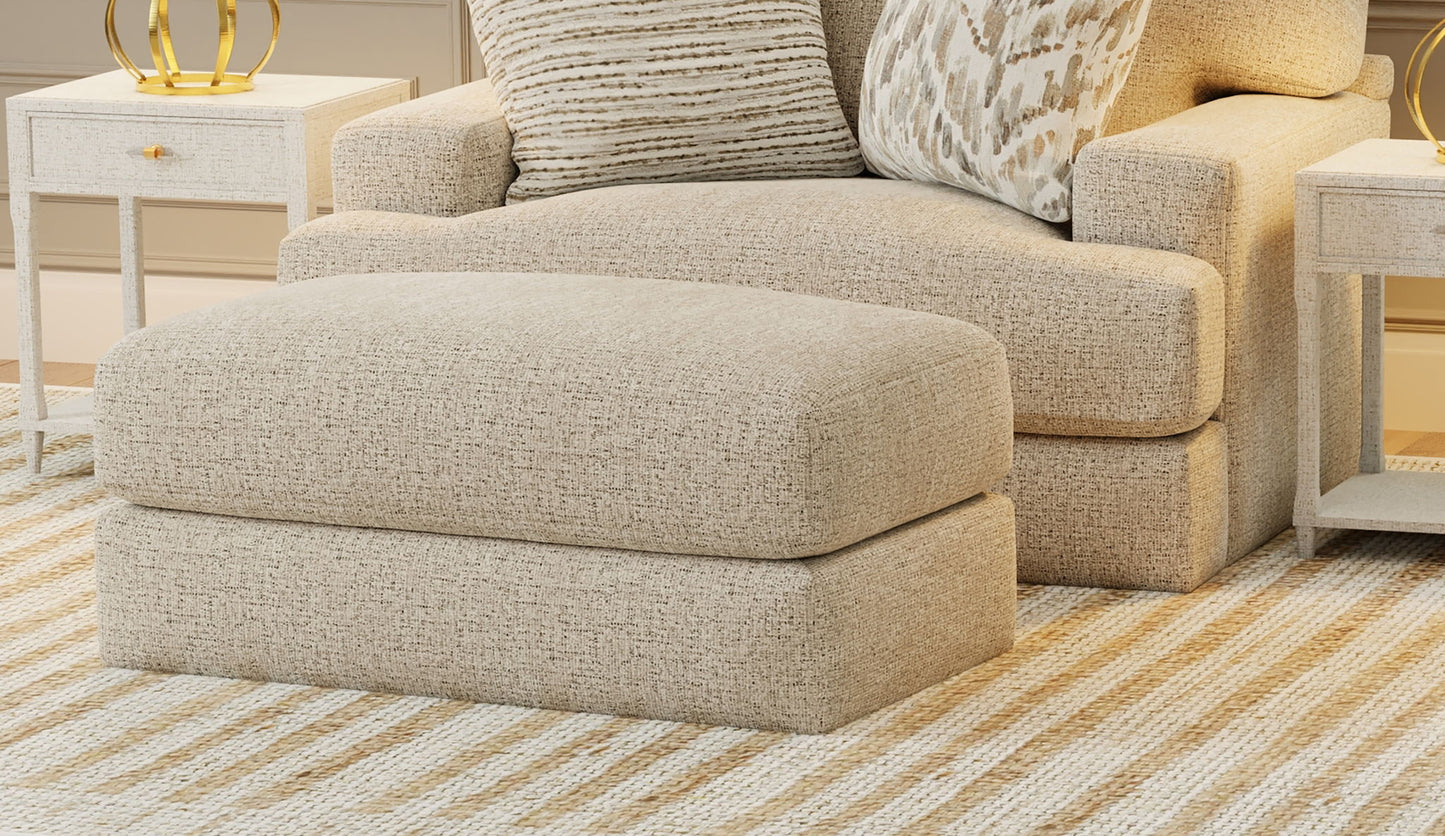 Brett - Ottoman - Hornell Furniture Outlet