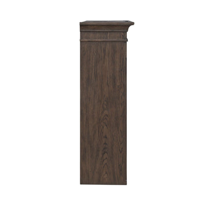 Paradise Valley - Hutch - Dark Brown - Hornell Furniture Outlet
