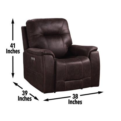 Lexington - Power Media Recliner - Hornell Furniture Outlet