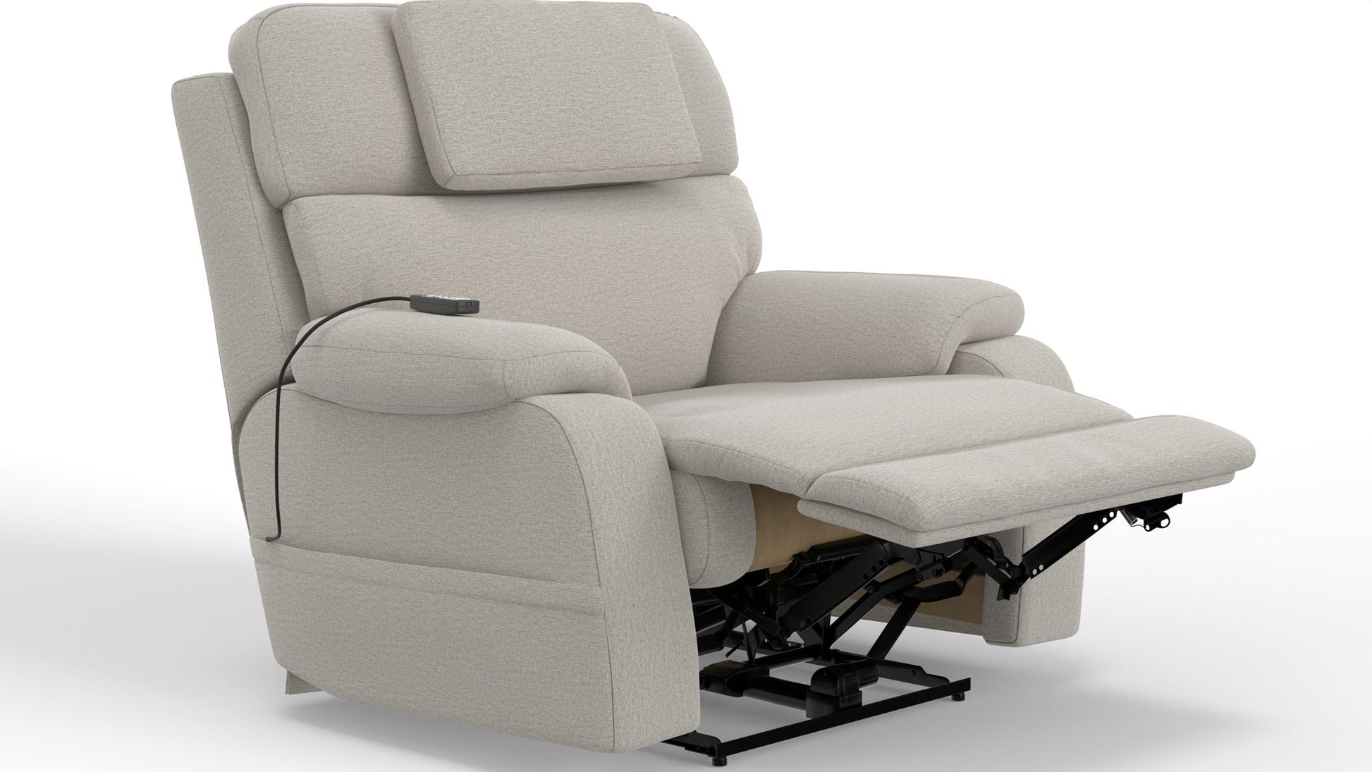 Dreamtime - 48" Power Headrest Power Lay Flat Recliner With CR3 Heat/Massage/Zero Gravity - Hornell Furniture Outlet