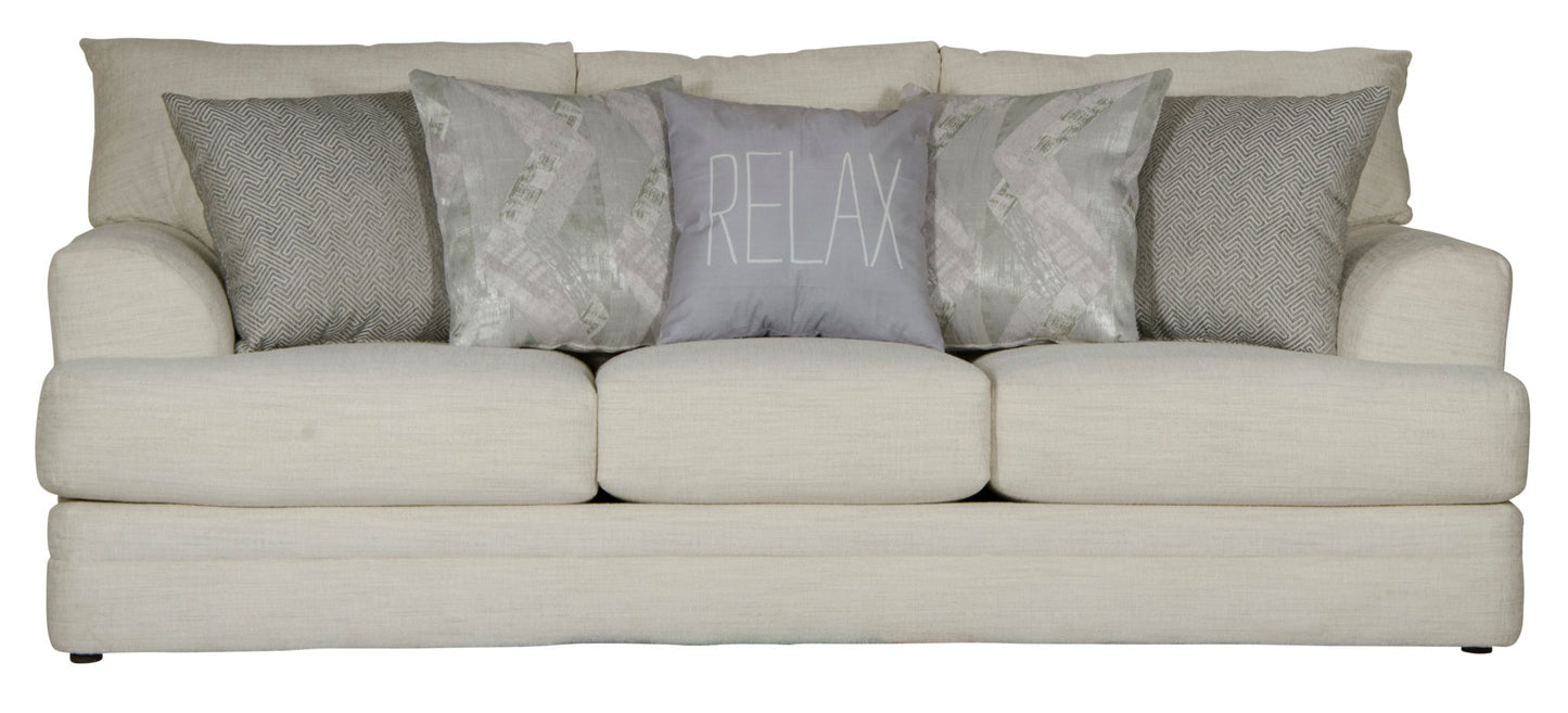 Zeller - Sofa - Cream - Hornell Furniture Outlet