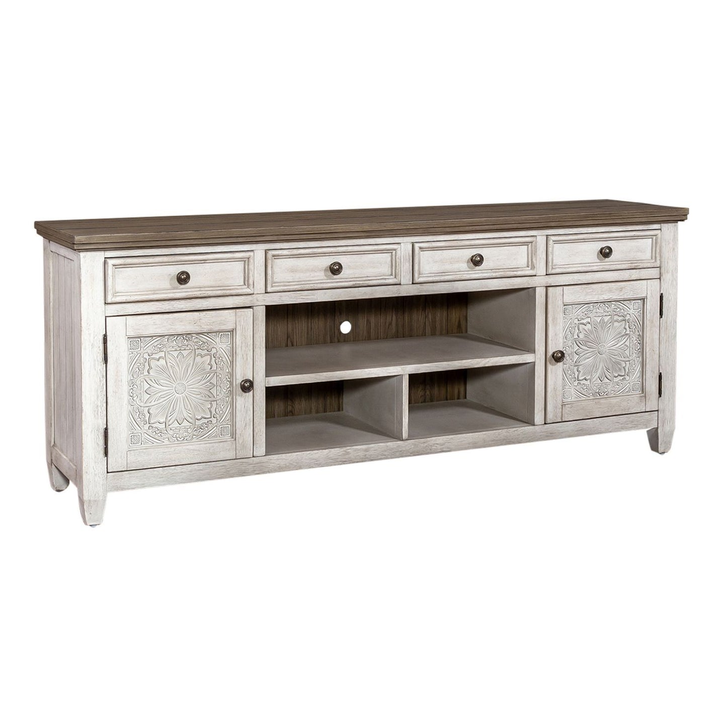 Heartland - Tile TV Console - Hornell Furniture Outlet