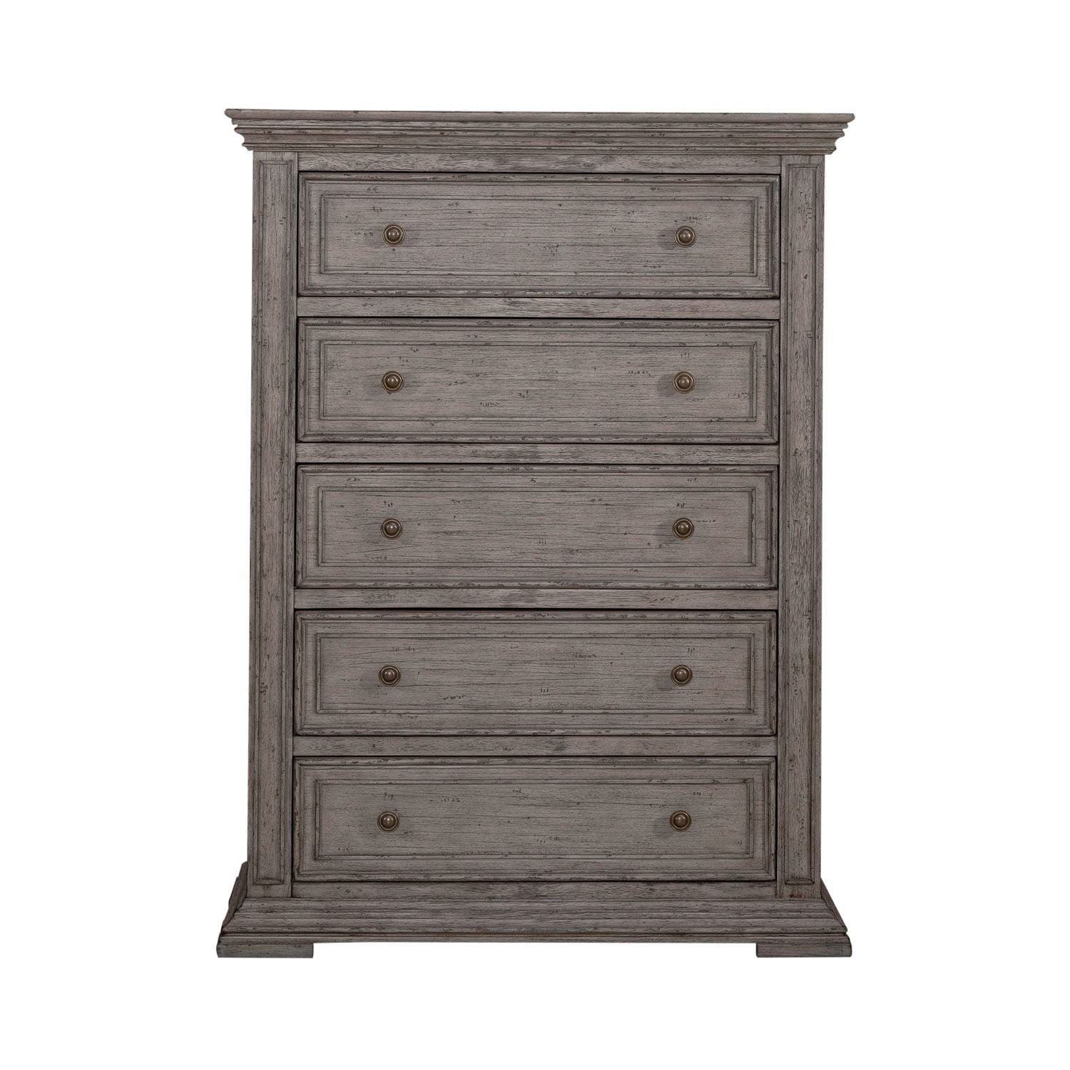 Big Valley - 5 Drawer Chest - Hornell Furniture Outlet