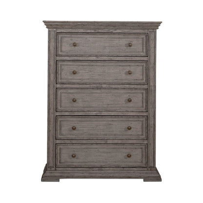 Big Valley - 5 Drawer Chest - Hornell Furniture Outlet