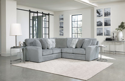 Glacier - Sectional With Included Accent Pillows - Hornell Furniture Outlet